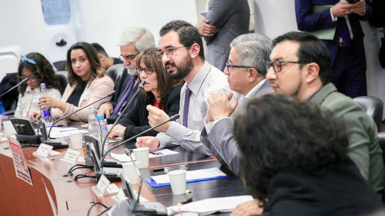 Jorge Cuartas testifies for Colombian Congress