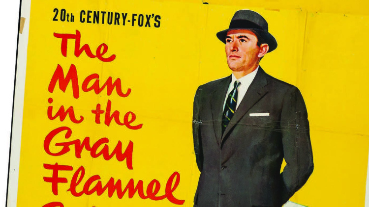 The Man in the Grey Flannel Suit with Gregory Peck poster