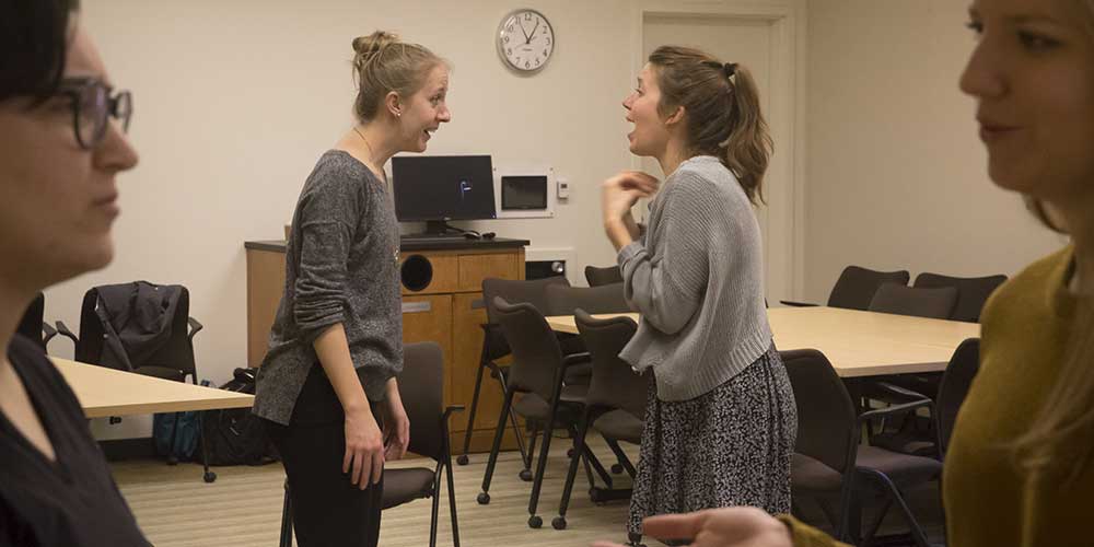 Mona Thompson teaching Improv for Educators