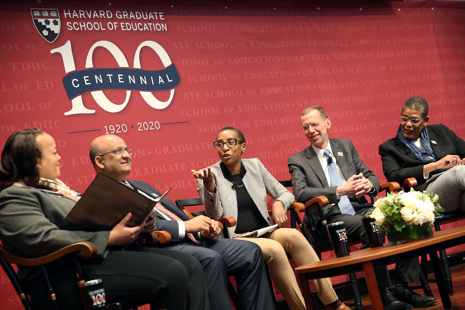 Deans panel at HGSE Centennial