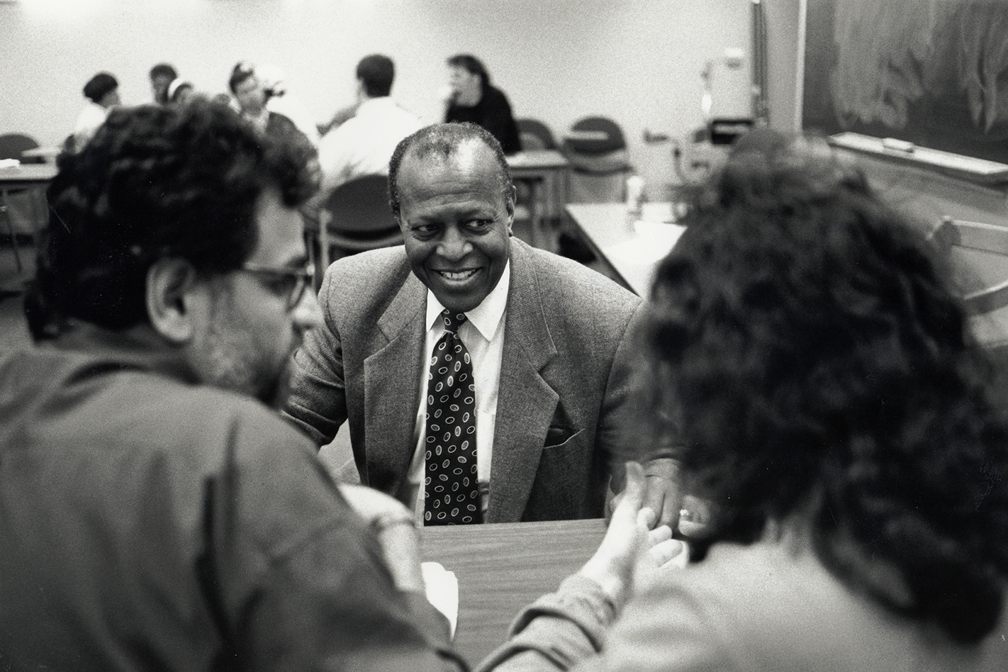 Charles Willie teaching