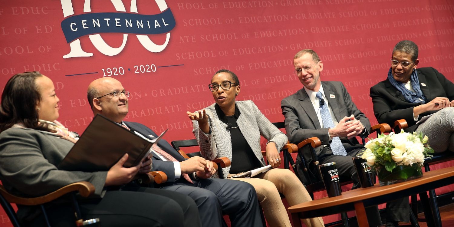 Deans panel at HGSE Centennial