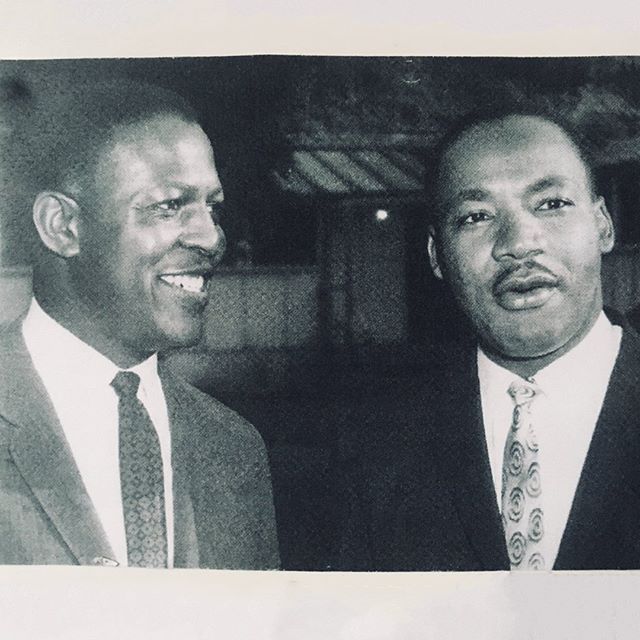 Charles Willie with Martin Luther King Jr.