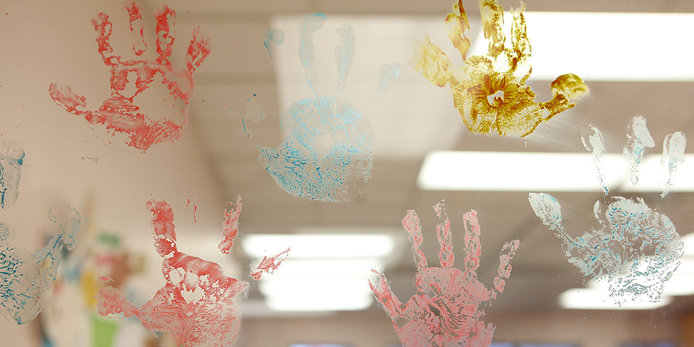 Preschool Handprints