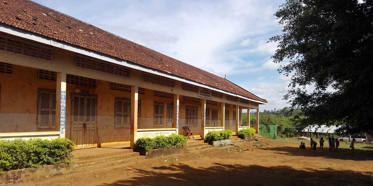 Cambodian School by Andy de Barros