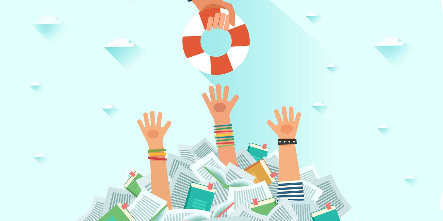 Reducing Stress illustration