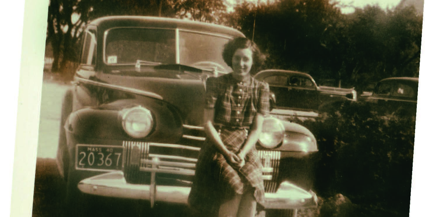 Evelyn Church Hatfield as a young woman