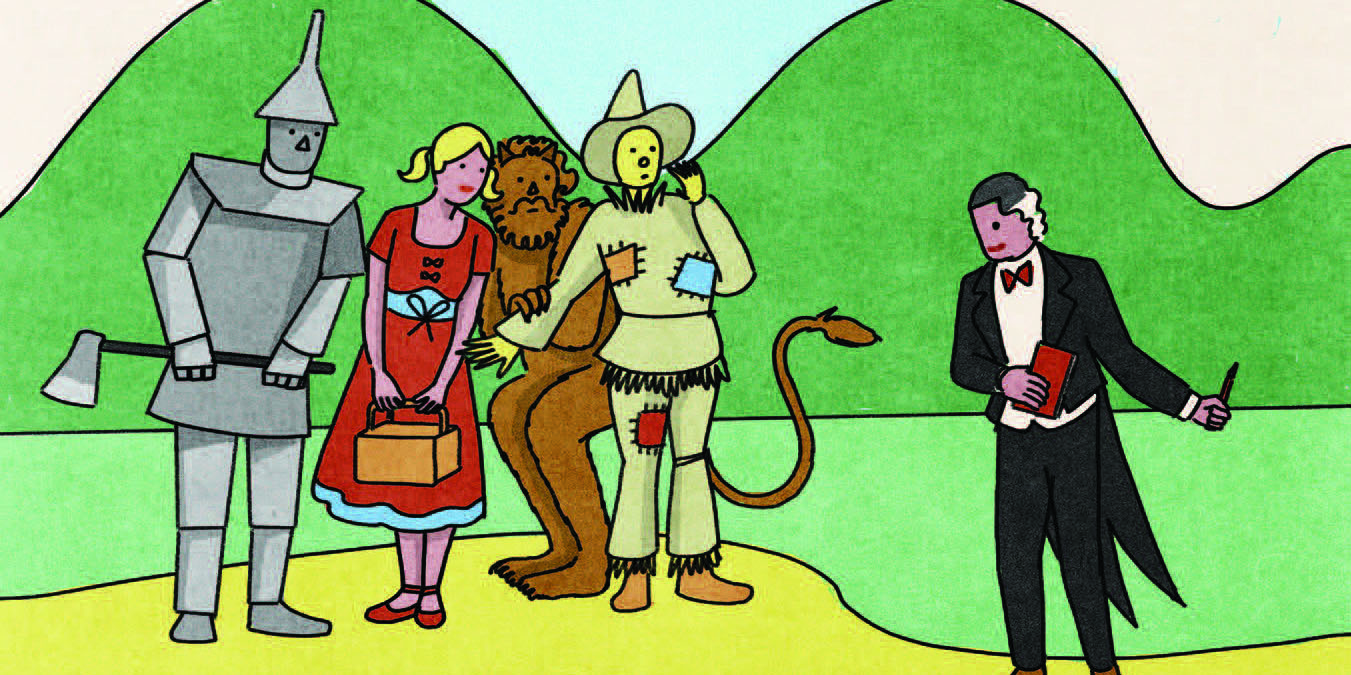 Wizard of Oz illustration