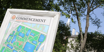 Commencement Sign