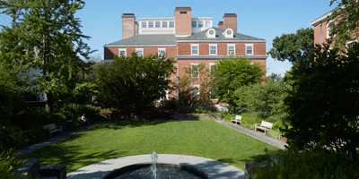 Longfellow from Sunken Garden