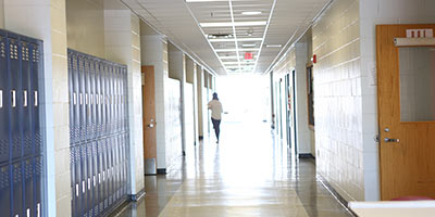 School Hallway