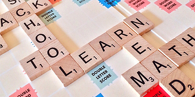 Scrabble words about learning