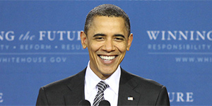 President Obama, photo by Michael Rodman