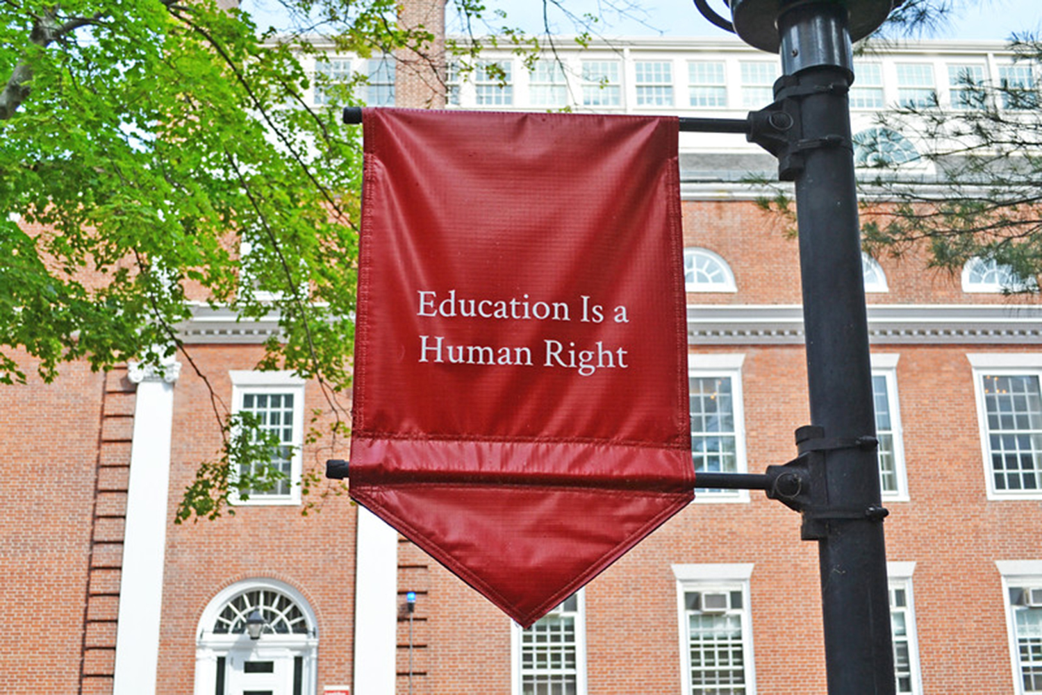Education is a Human Right Sign