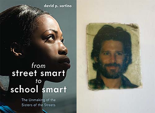David Sortino and book cover David Sortino and book cover