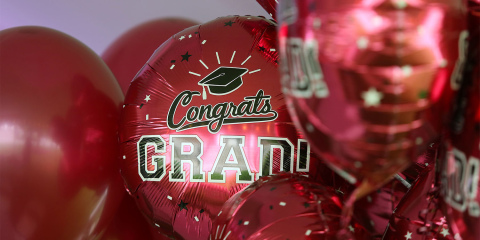 Commencement balloons