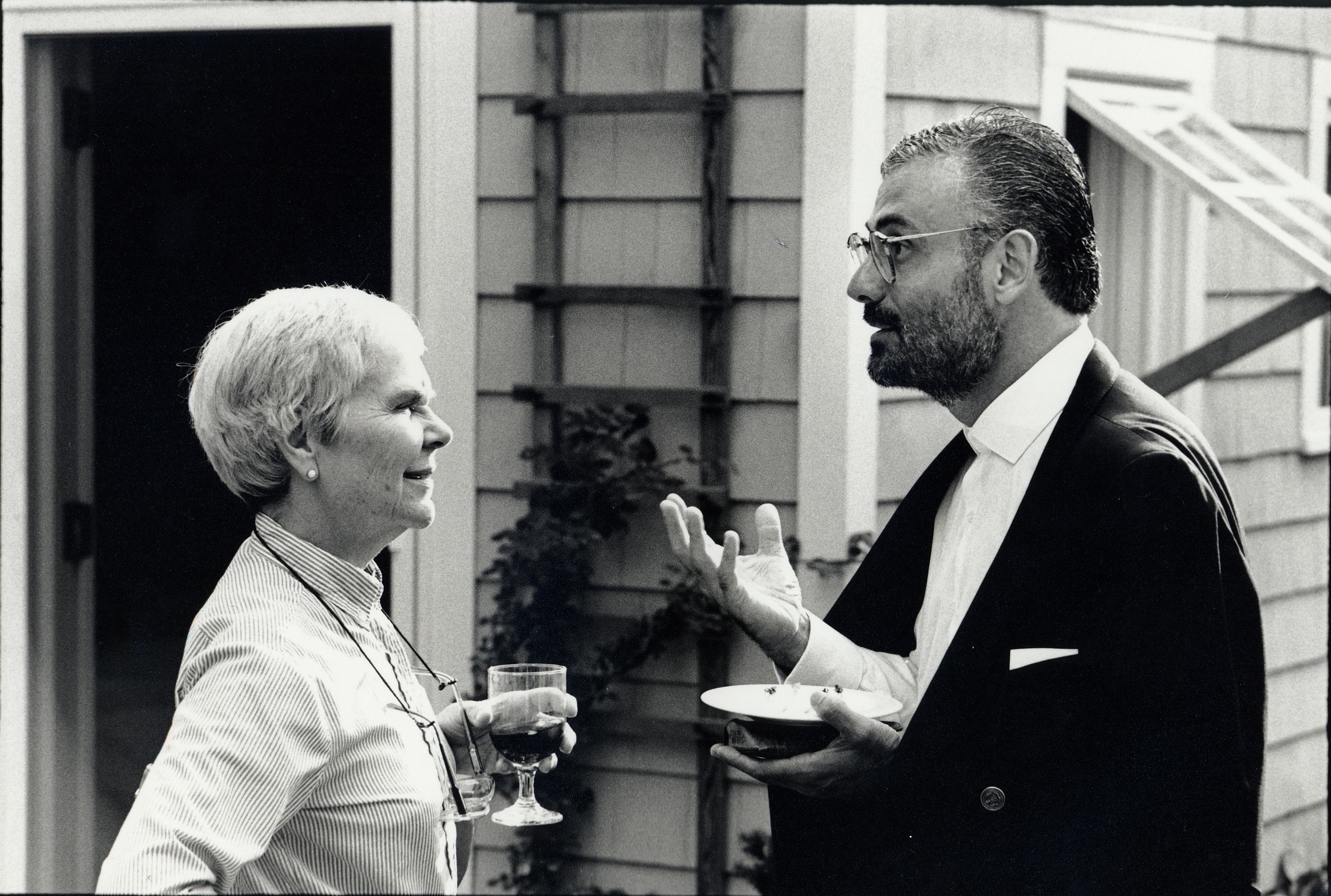 Courtney Cazden with Marcelo Suárez-Orozco