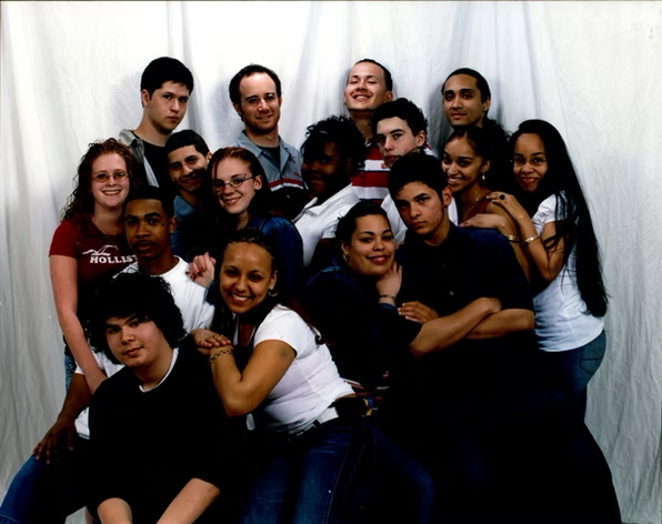 Andrew Frishman and his students in 2006