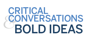 Critical Conversation &amp; Bold Ideas logo