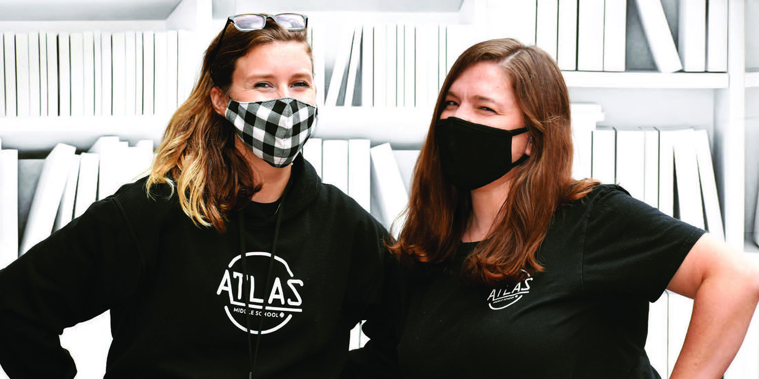 Atlas co-founders Maria Giarrizzo-Bartz and Caroline Golschneider