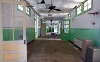 School after Hurricane Katrina