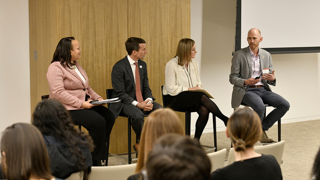 Education policy panel at D.C. alumni event