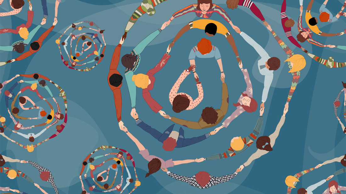 Belonging illustration Belonging illustration