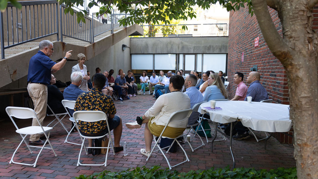 OEL students on campus
