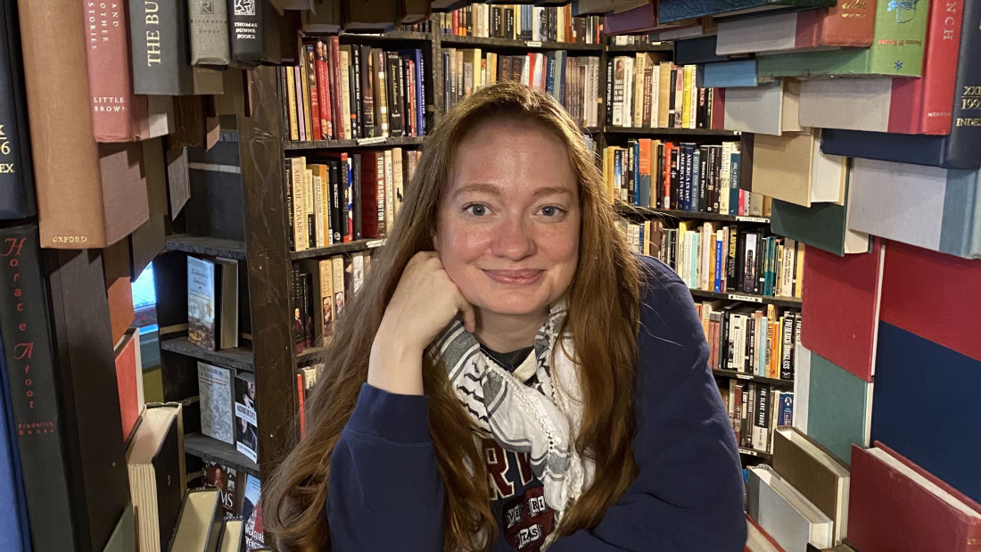 Catherine Pitcher at the Last Bookstore