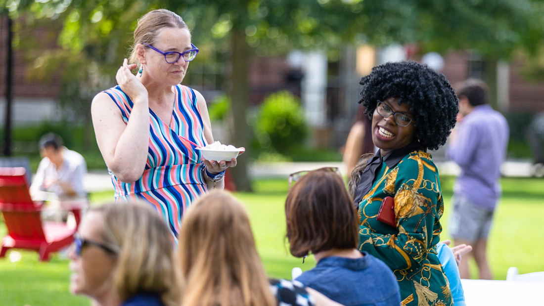Staff ice cream social
