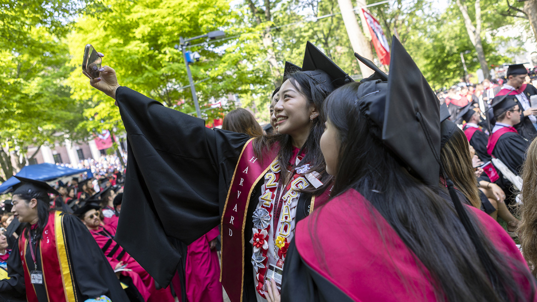 Graduates taking a photo