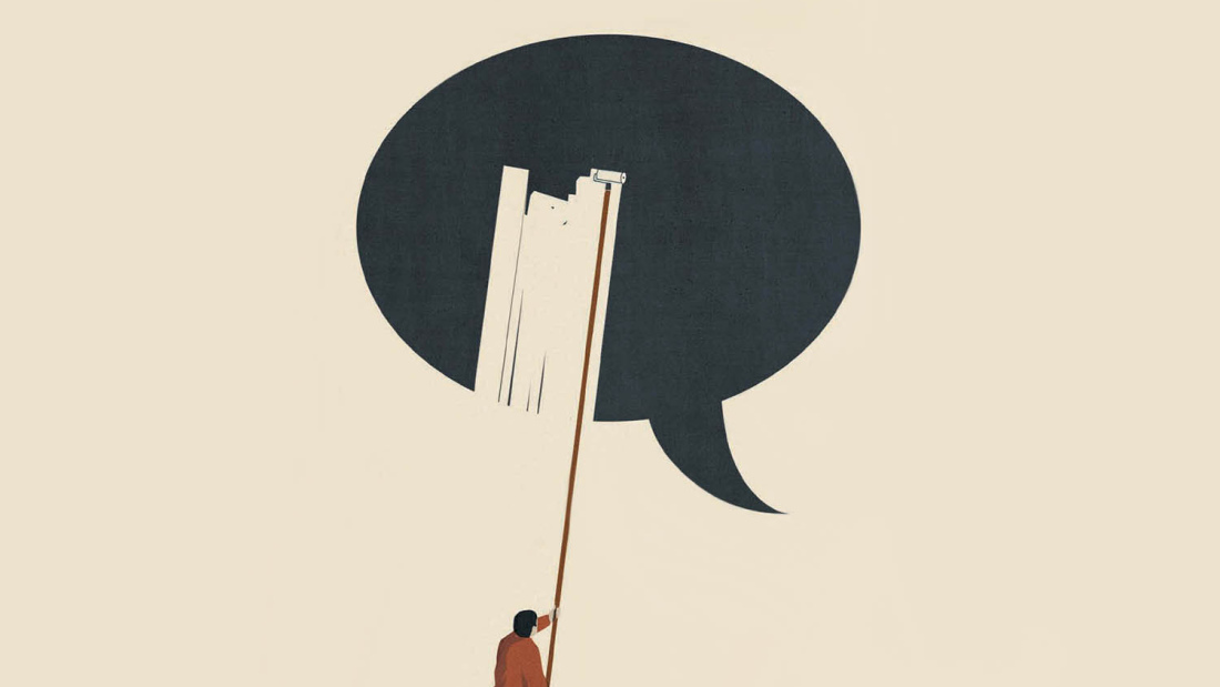 Thought bubble illustration by Andrea Ucini