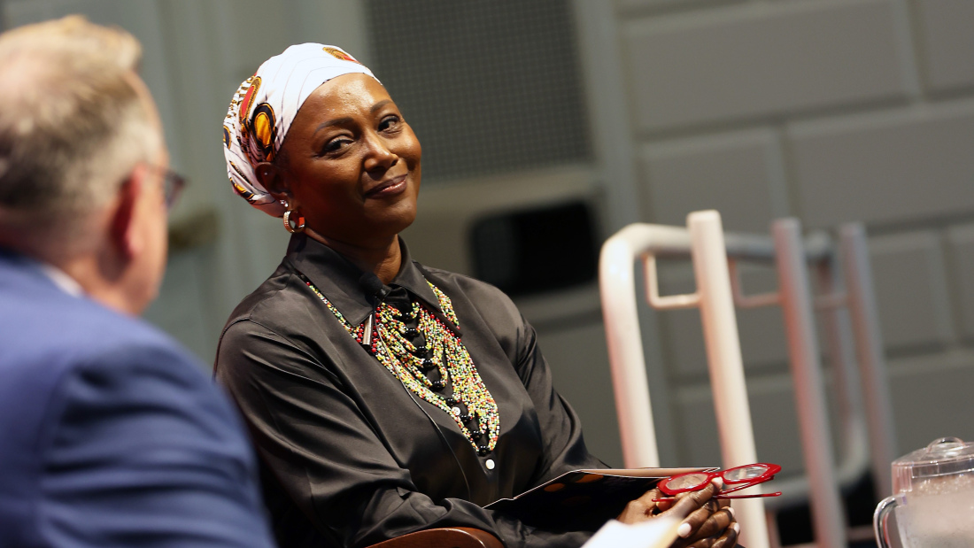 Monique Couvson at the Askwith Education Forum