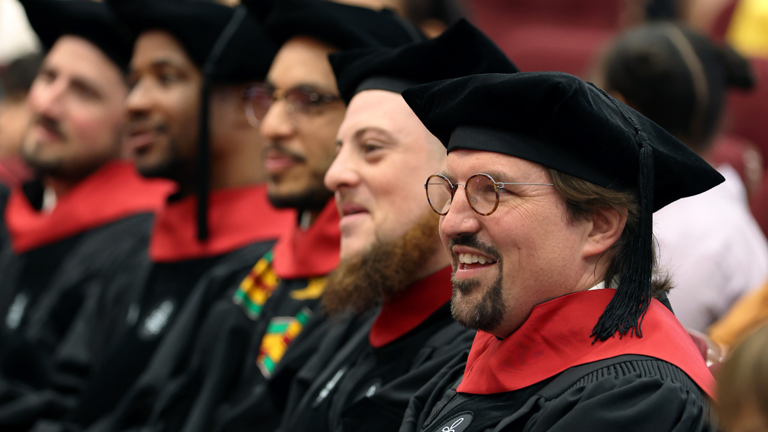 Ed.L.D. graduates in audience