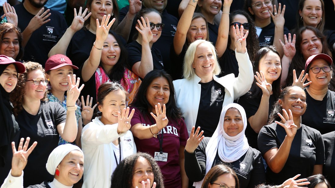 OEL students take a group photo