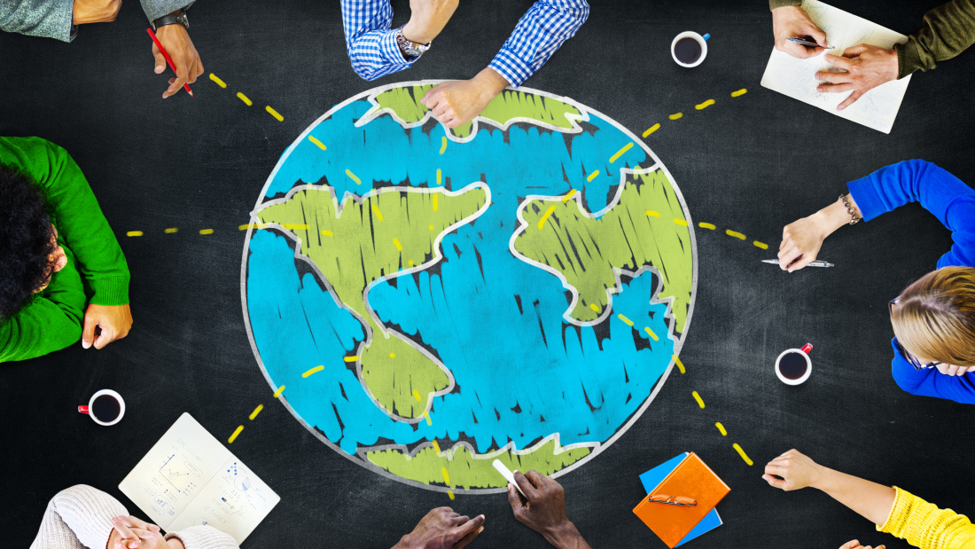 world map