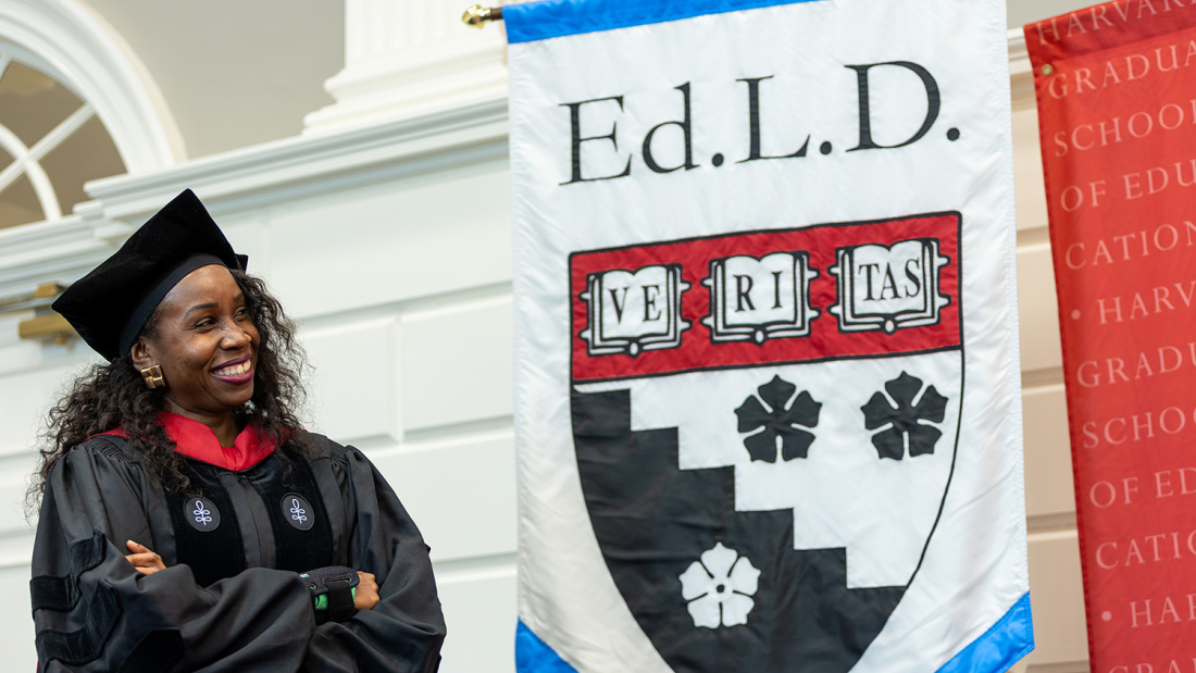 Photo of female Ed.L.D. graduate