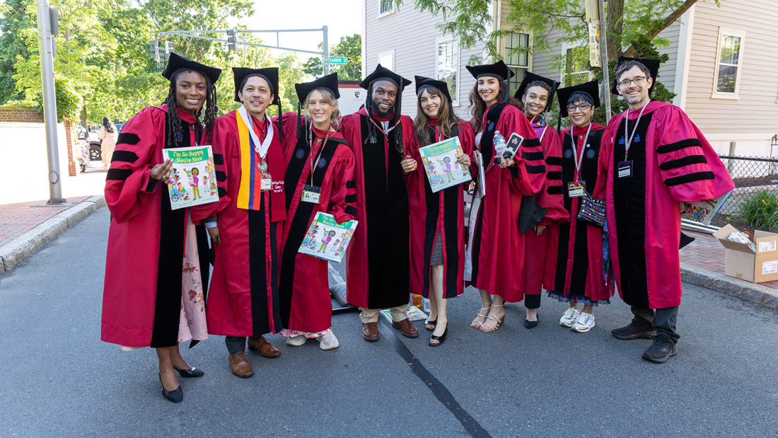 Group of Ph.D. students