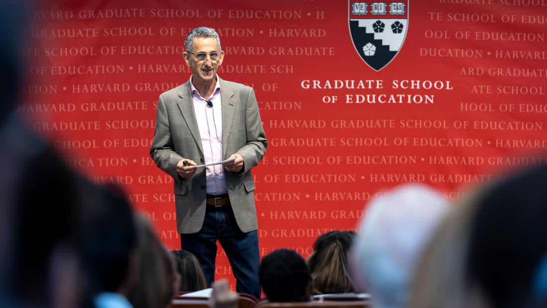 Stuart Drexler presents at Alumni Day