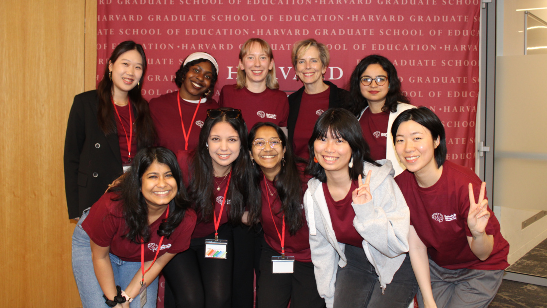 Group of students at the HGSE Dyslexia Conference 