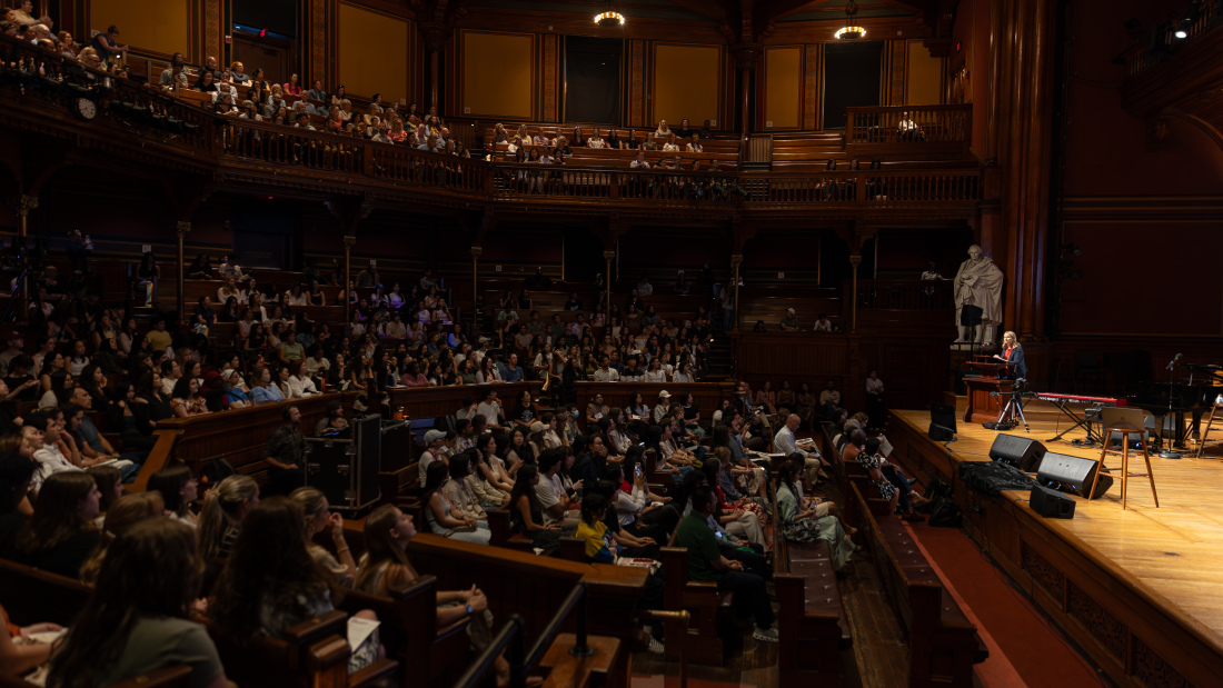 Dean Nonie Lesaux welcomes the HGSE community