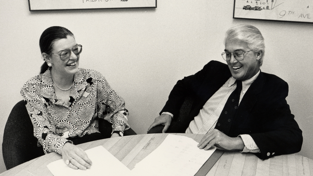 Joel Monell and Catherine Snow