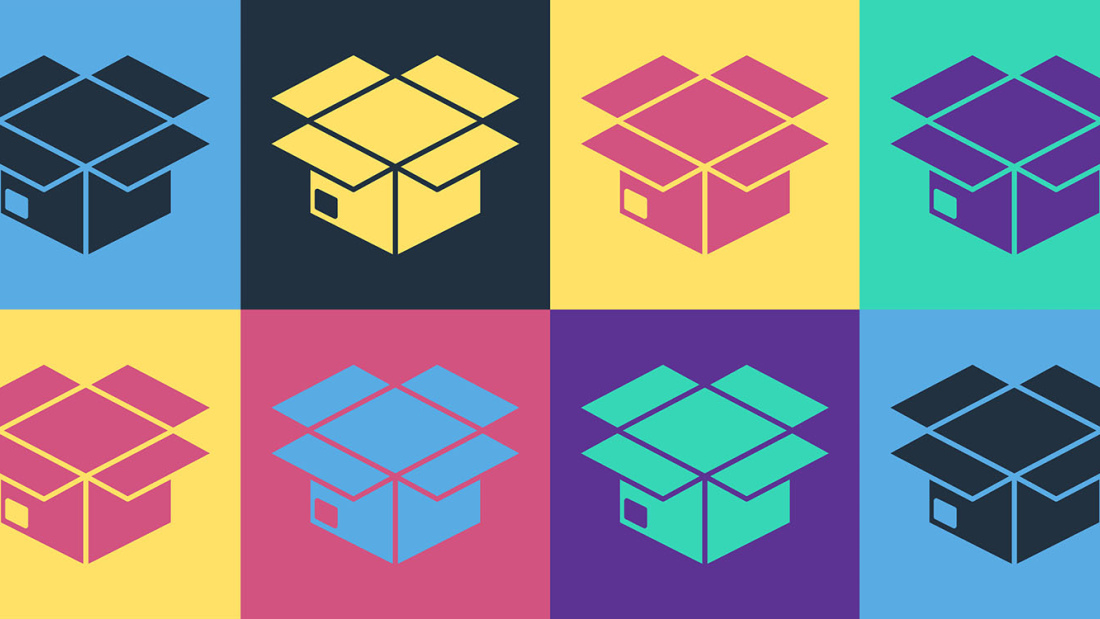 Cardboard box illustration