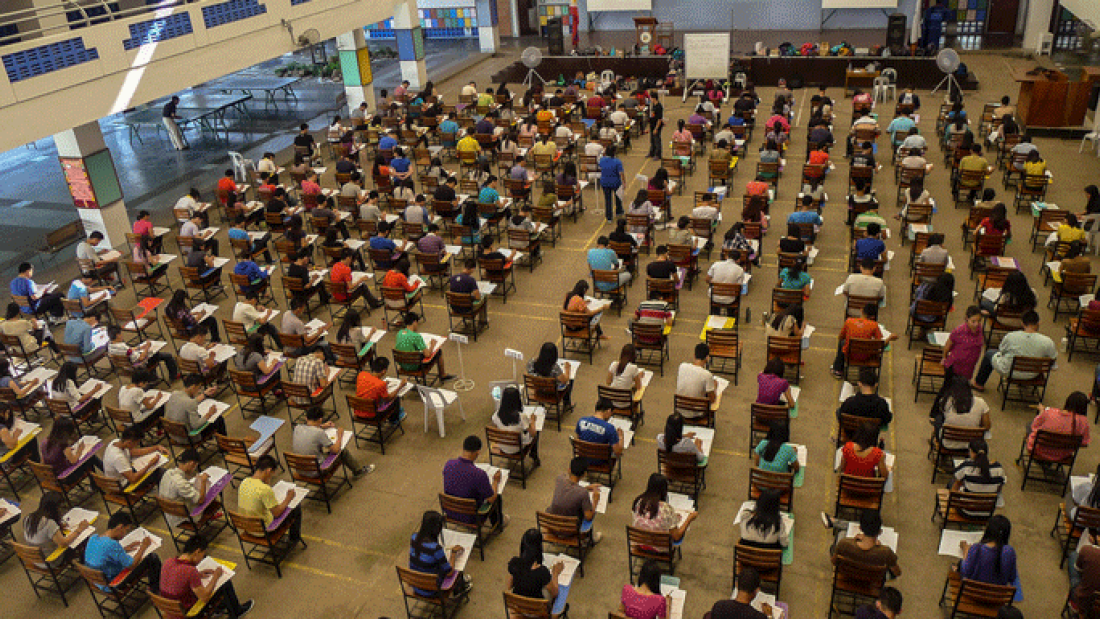 Testing classroom
