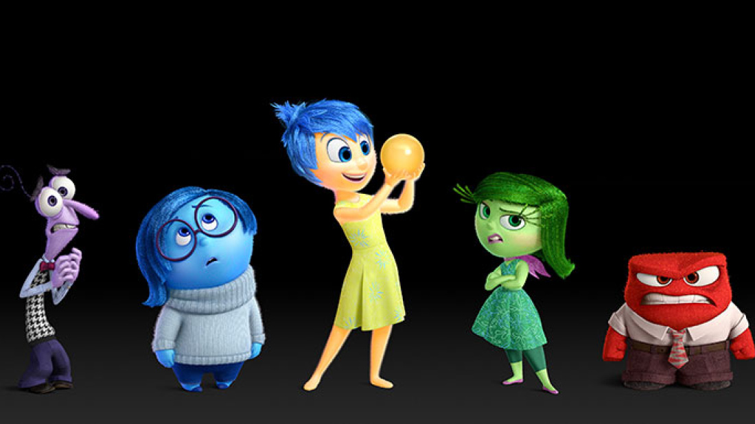 Animated characters from the Pixar film Inside Out