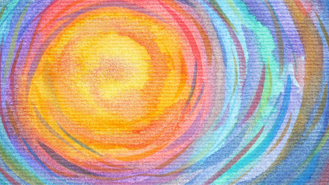 sunset representing mindfulness