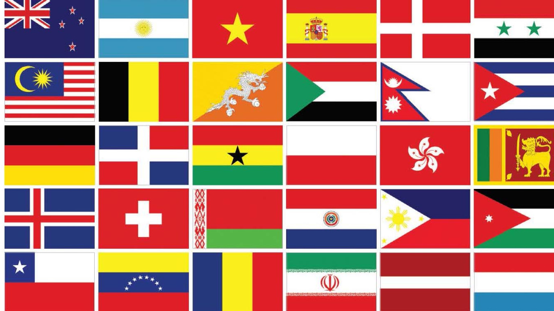 World flags