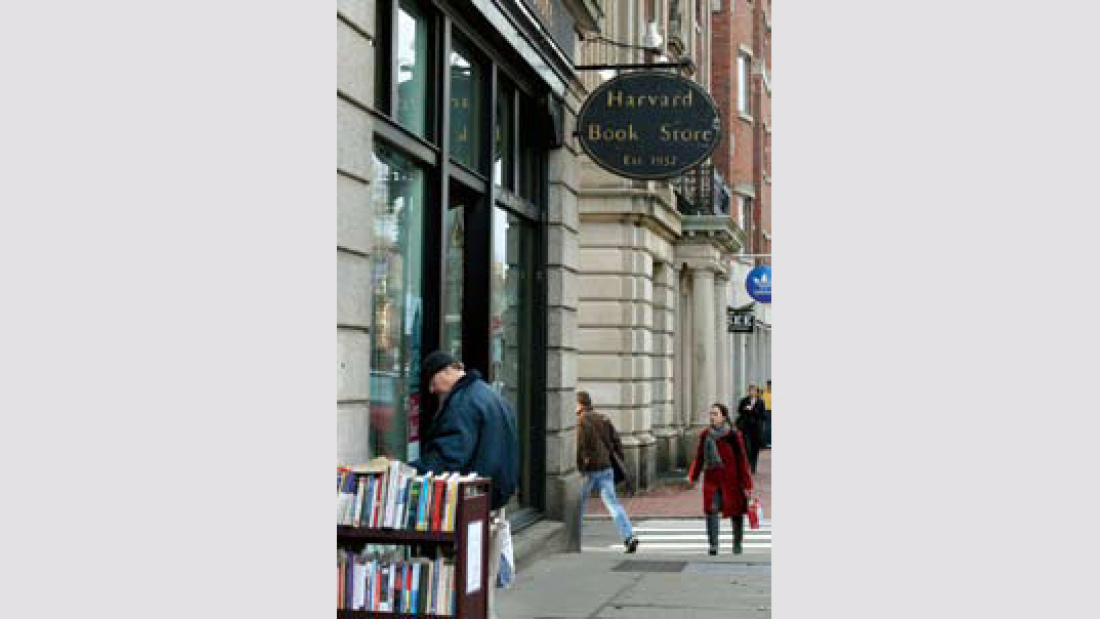 Harvard bookstore