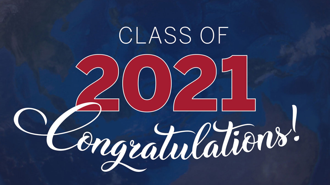 Commencement 2021 Congratulations