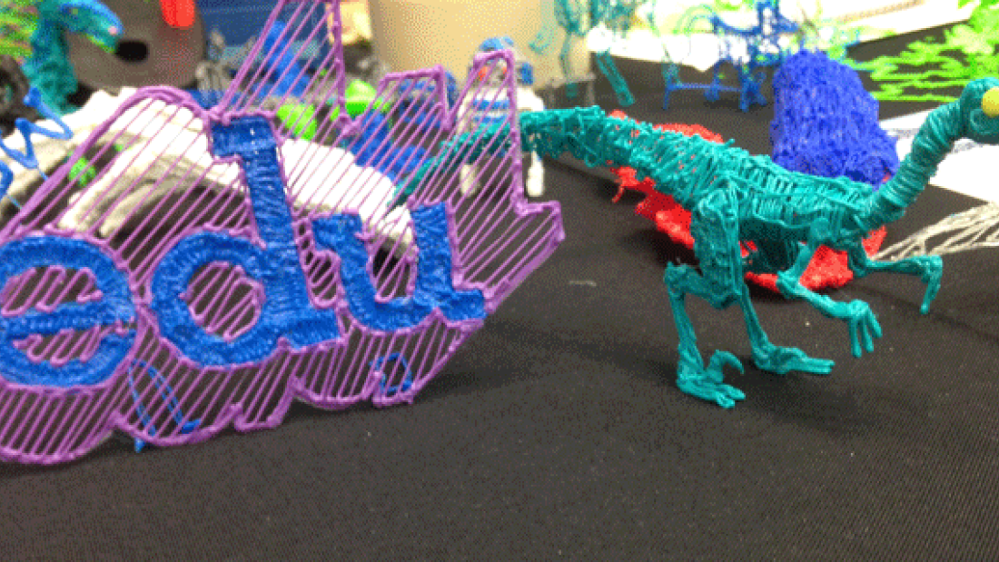 Sculptures at south by southwest education conference